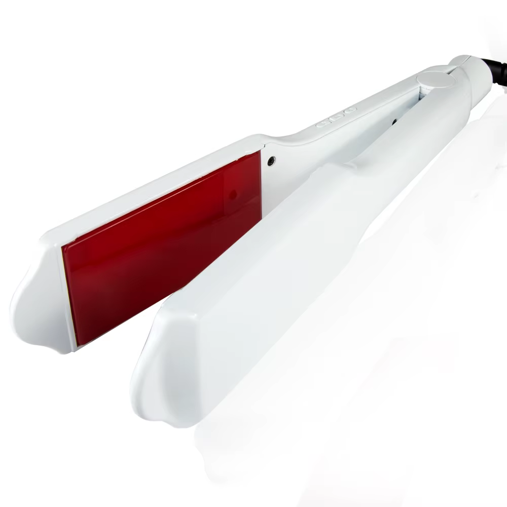KerBrian-Fers infrarouges ultrasoniques pour cheveux secs crépus, fer de soin capillaire, réparation
