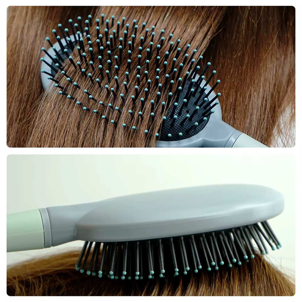 Brosse à cheveux démêlante pour cheveux ondulés/bouclés