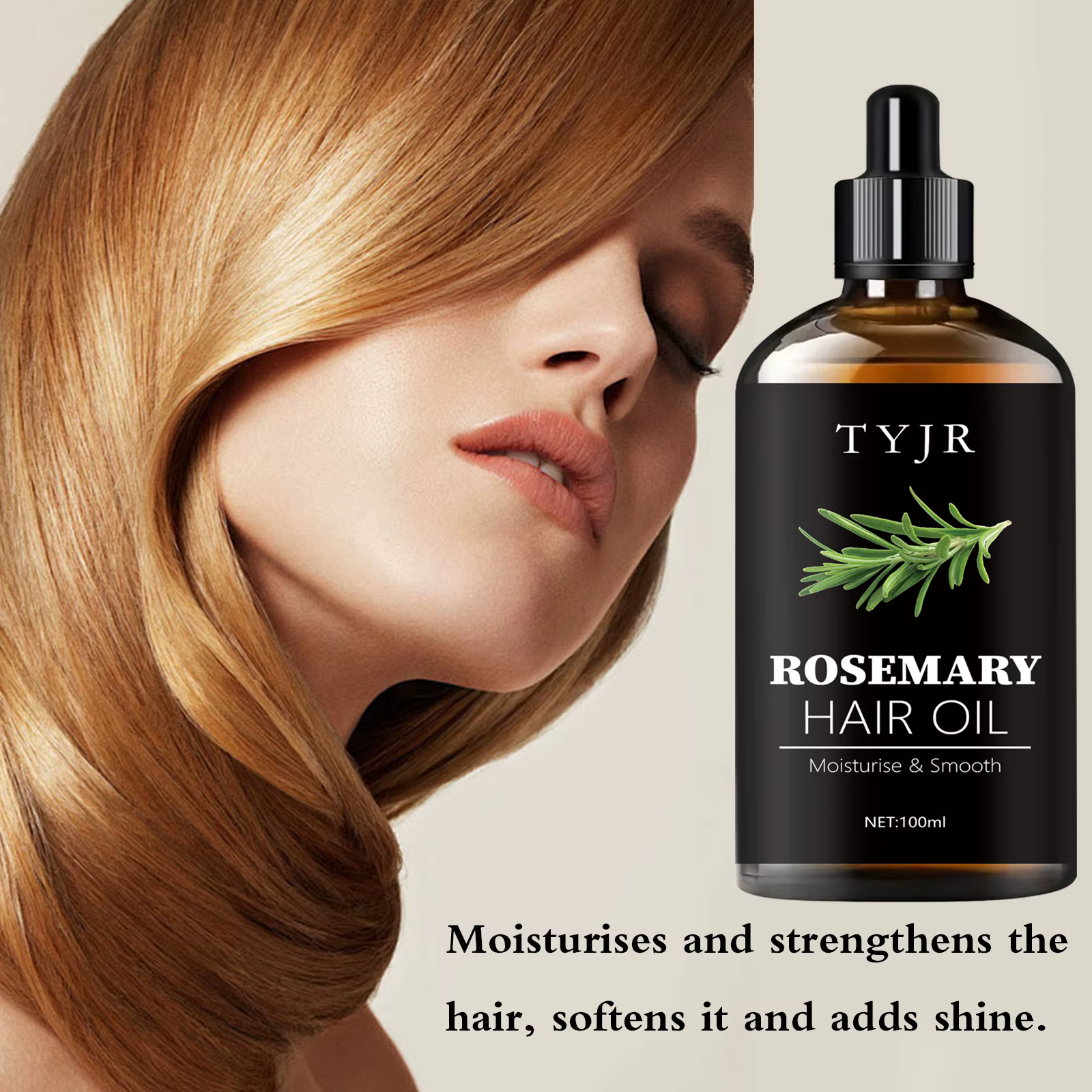 L'huile capillaire au romarin 100ML