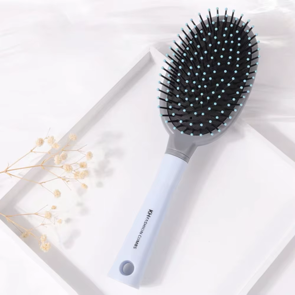 Brosse à cheveux démêlante pour cheveux ondulés/bouclés