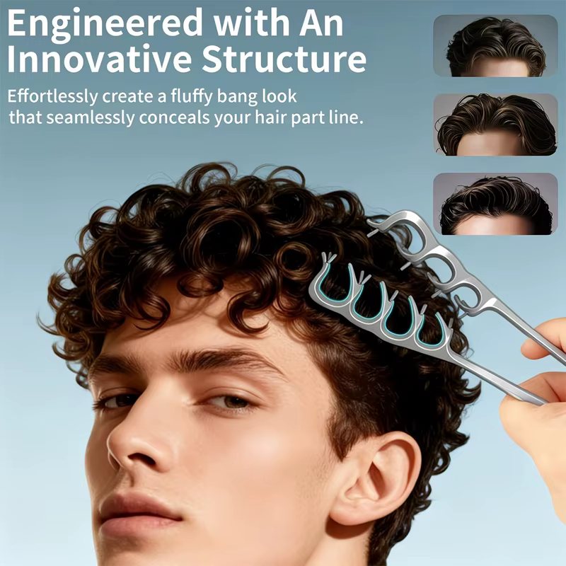 Peigne à cheveux volumisant professionnel