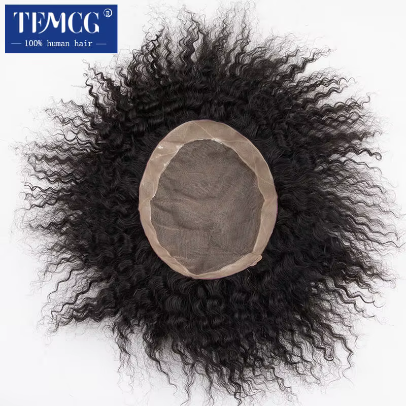 Perruque bouclée pour hommes