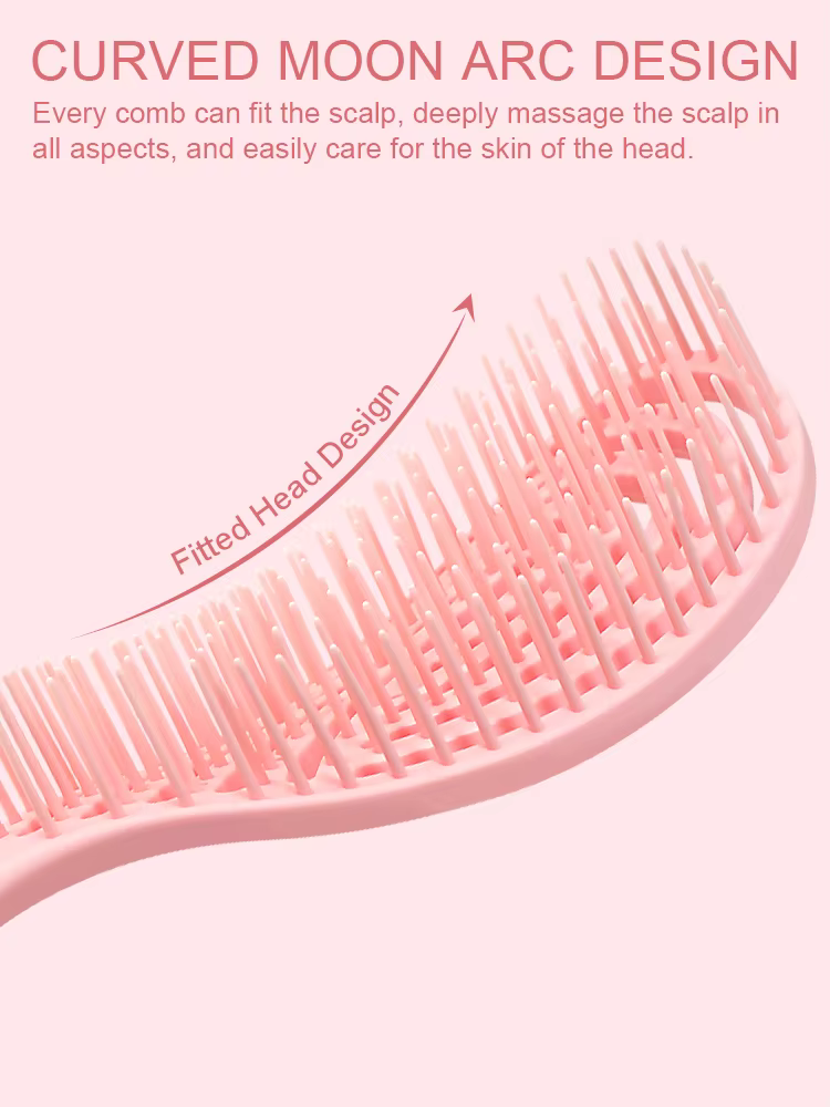 Brosse à cheveux creuse – Peigne de Massage du cuir chevelu à séchage rapide