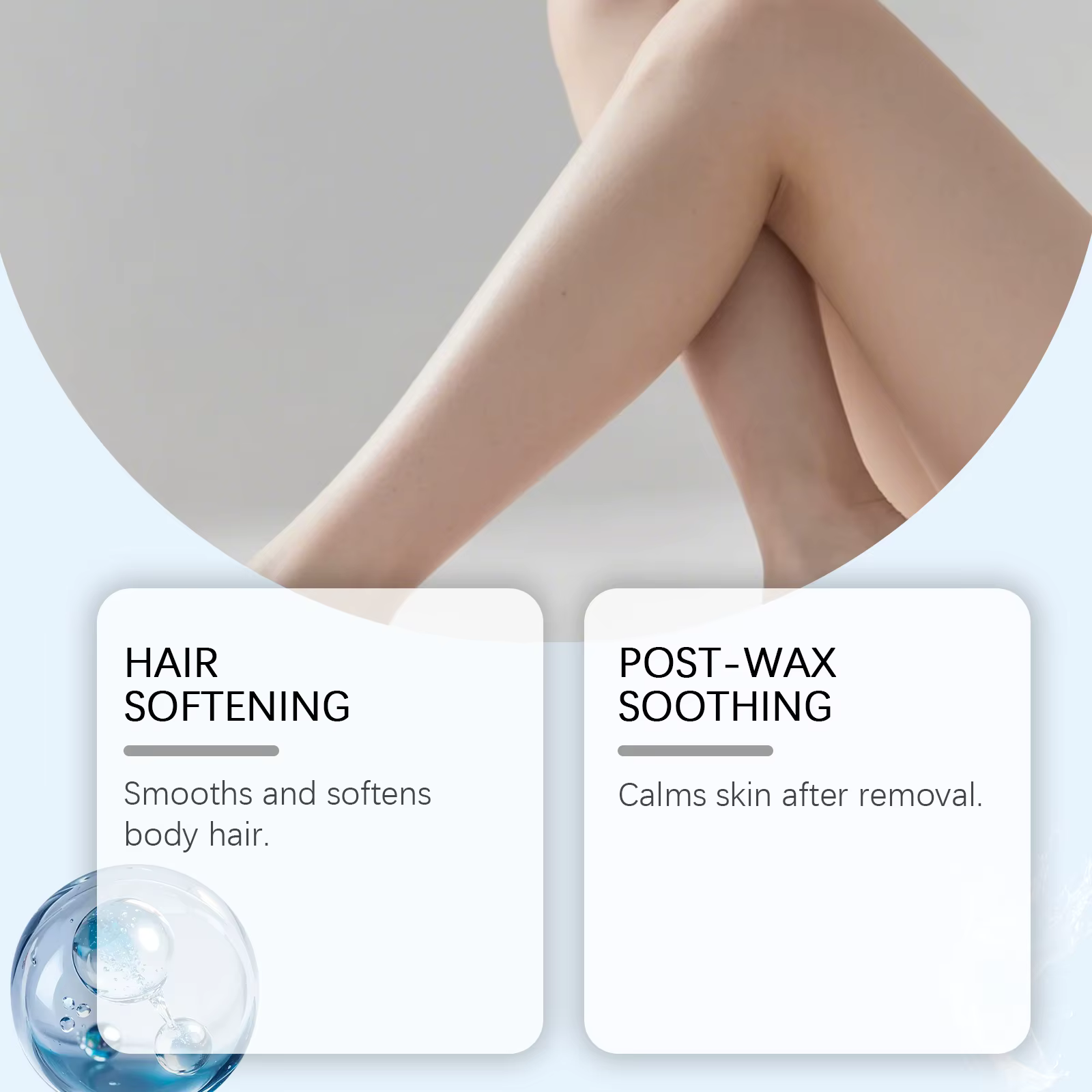 Sérum pour cheveux incarnés pour zone de Bikini aisselles bras jambes traitement