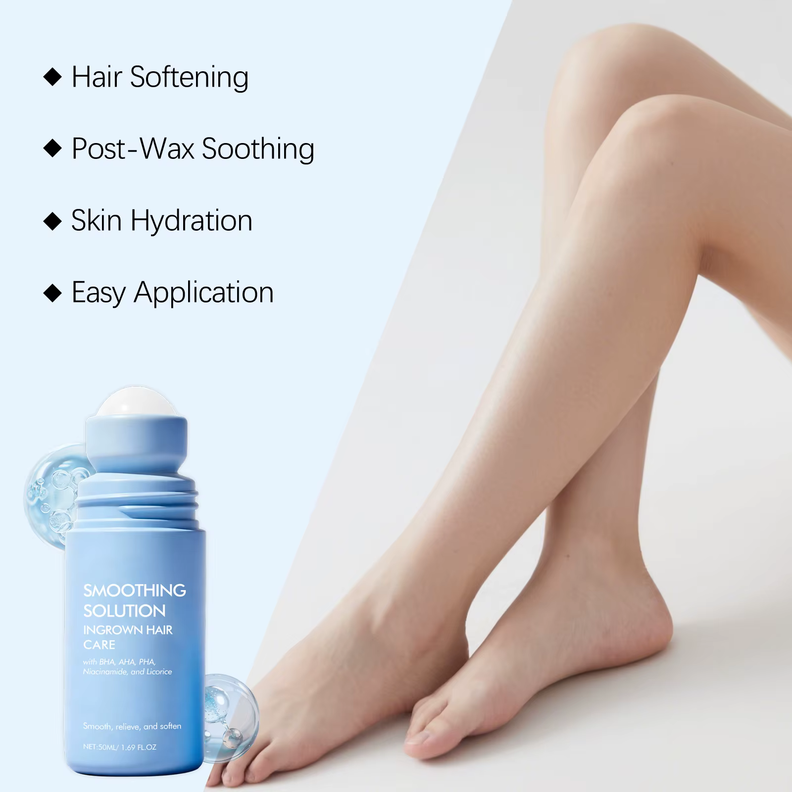 Sérum pour cheveux incarnés pour zone de Bikini aisselles bras jambes traitement