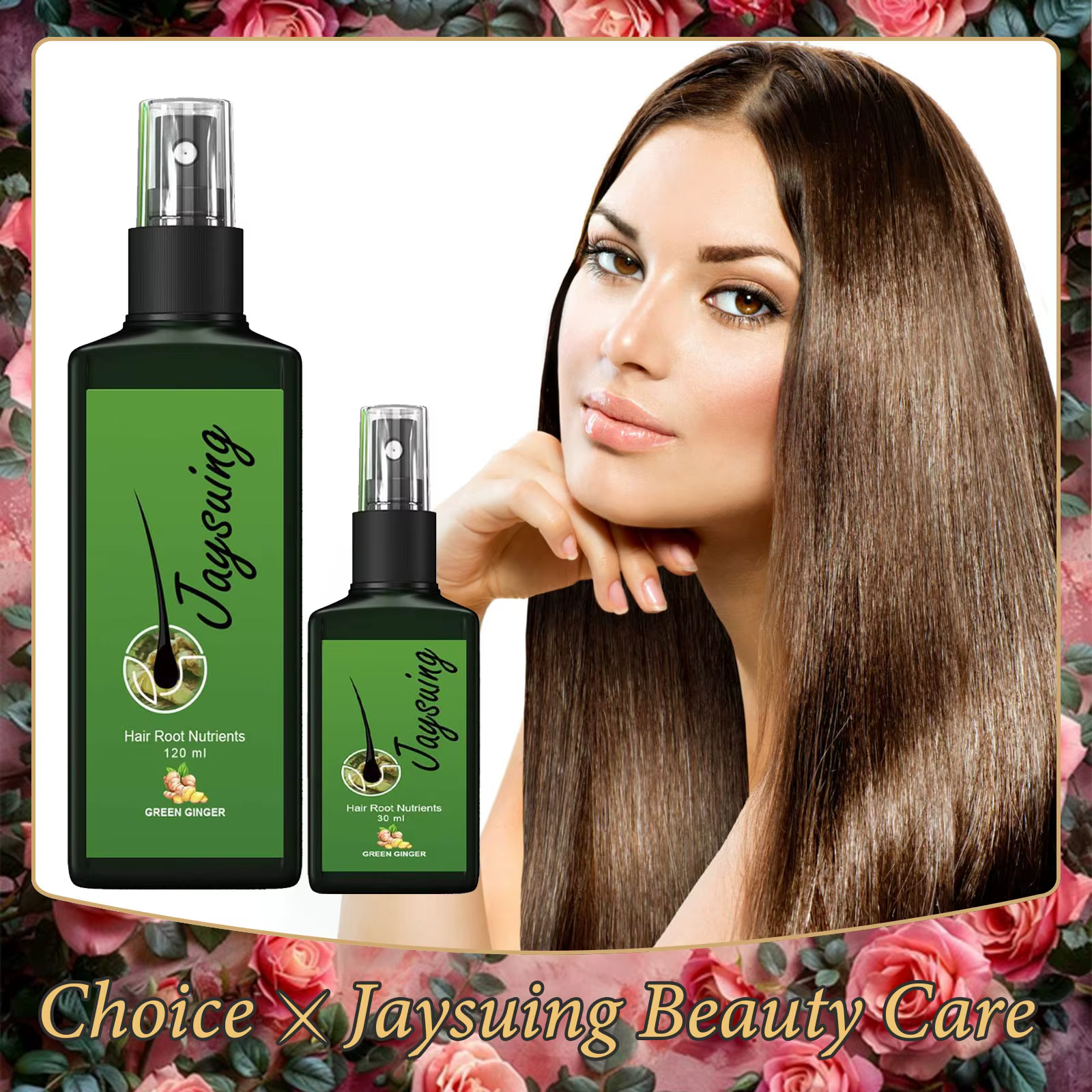 Spray de croissance des cheveux