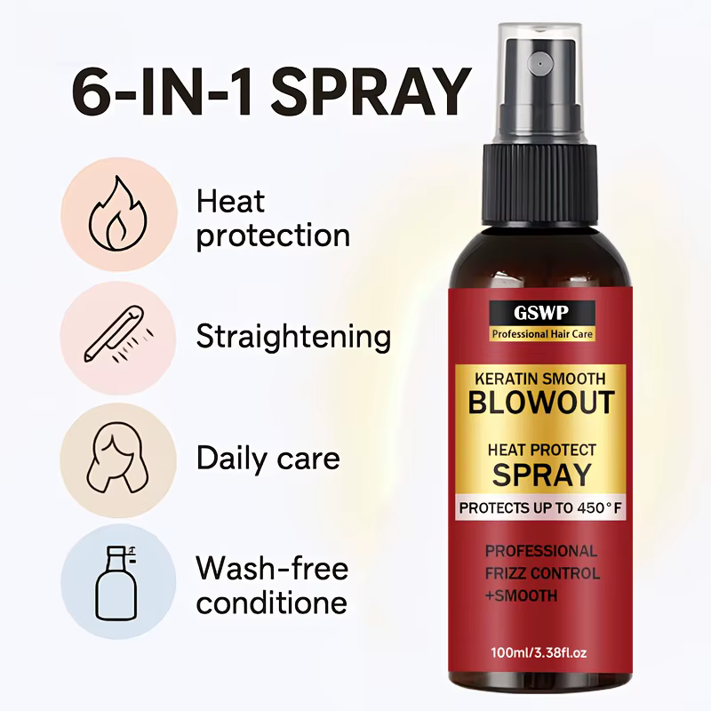 Spray capillaire protecteur contre la chaleur GSWP. Hydrate en profondeur