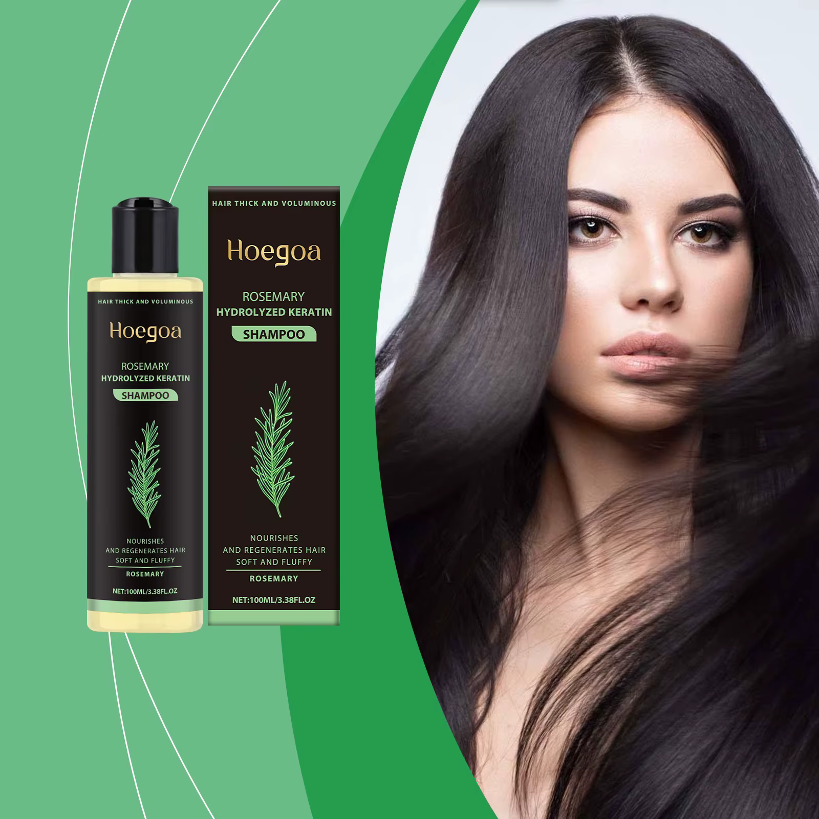 Shampooing Croissance Capillaire au Romarin Huile Parfumée Bio