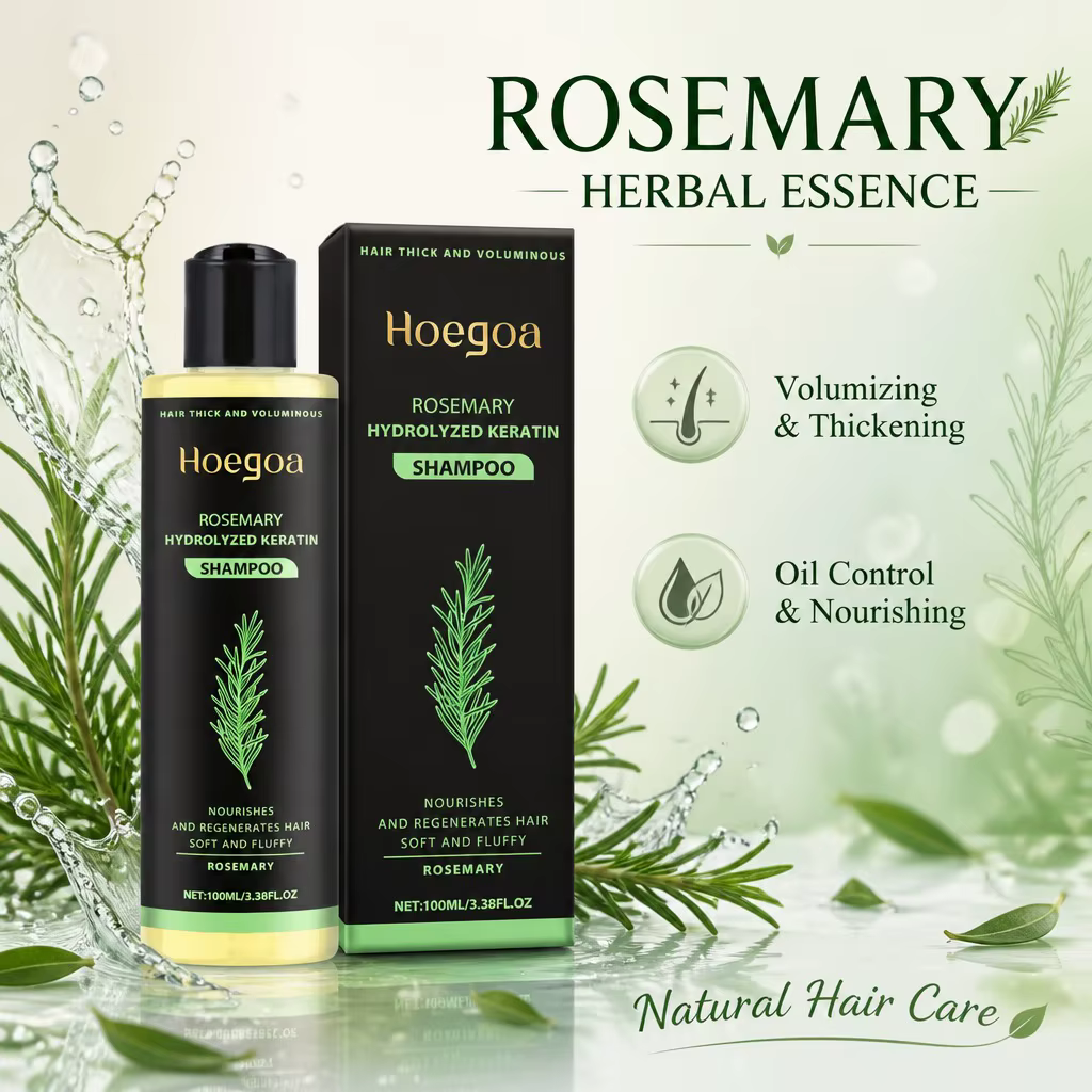 Shampooing Croissance Capillaire au Romarin Huile Parfumée Bio