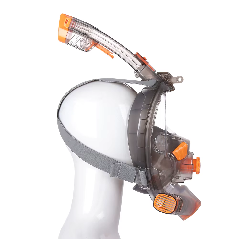 SMACO masque de plongée sous-marine intégral pour adulte lunettes Anti-buée sous-marine vue large pliable Transparent masque de natation