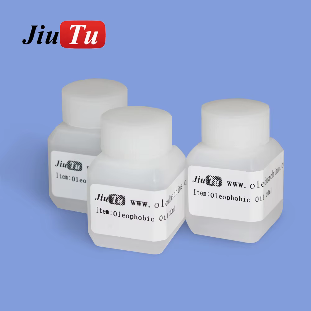 Huile oléophobe de 20ML pour la solution d'élimination des rayures de téléphone de machine de polissage