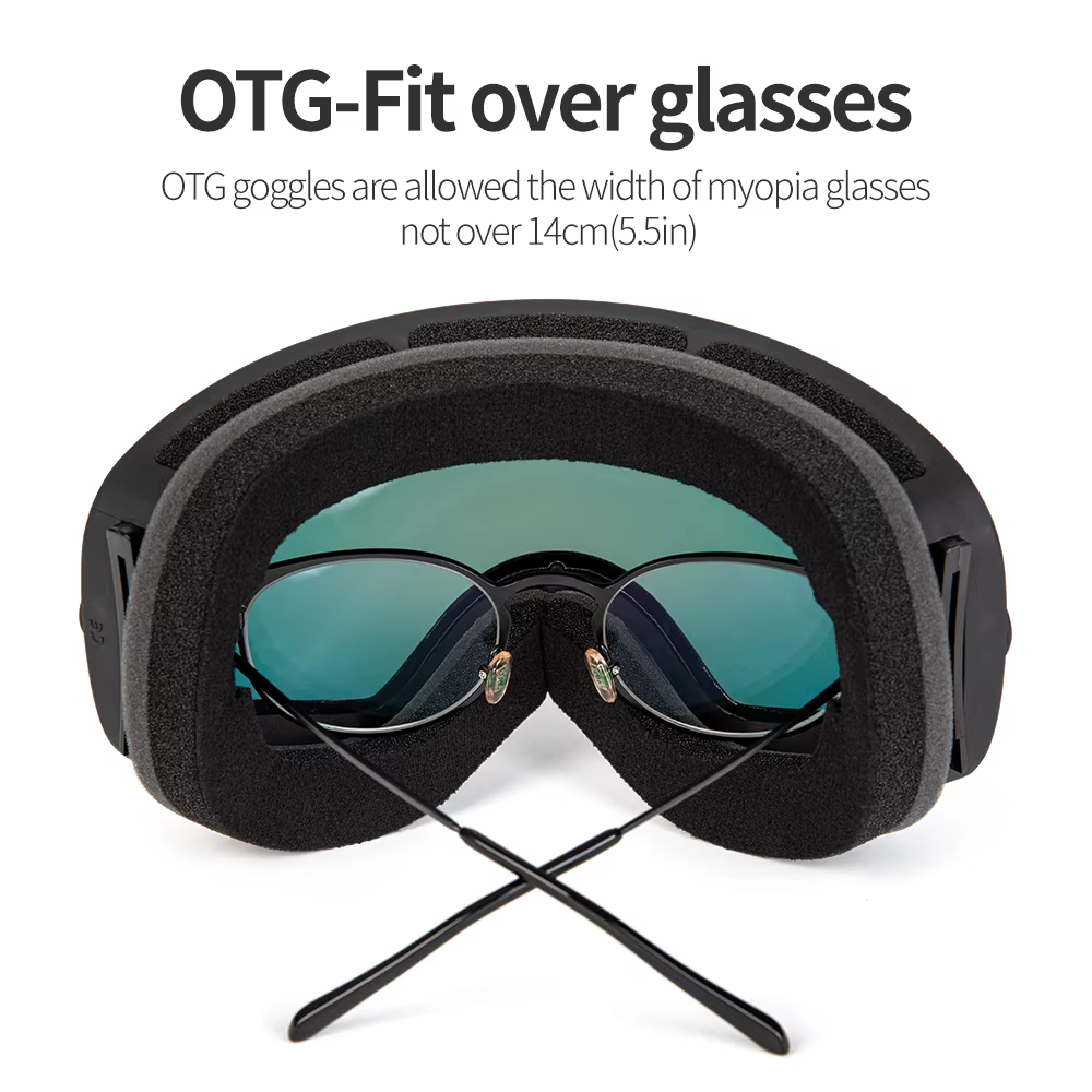 COPOZZ hommes femmes marque lunettes de Ski lunettes de Snowboard lunettes pour Ski UV400 Protection lunettes de neige Anti-buée masque de Ski lunettes