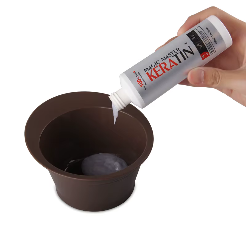 Kératine professionnelle odeur de noix de coco sans formaline 120ml traitement capillaire