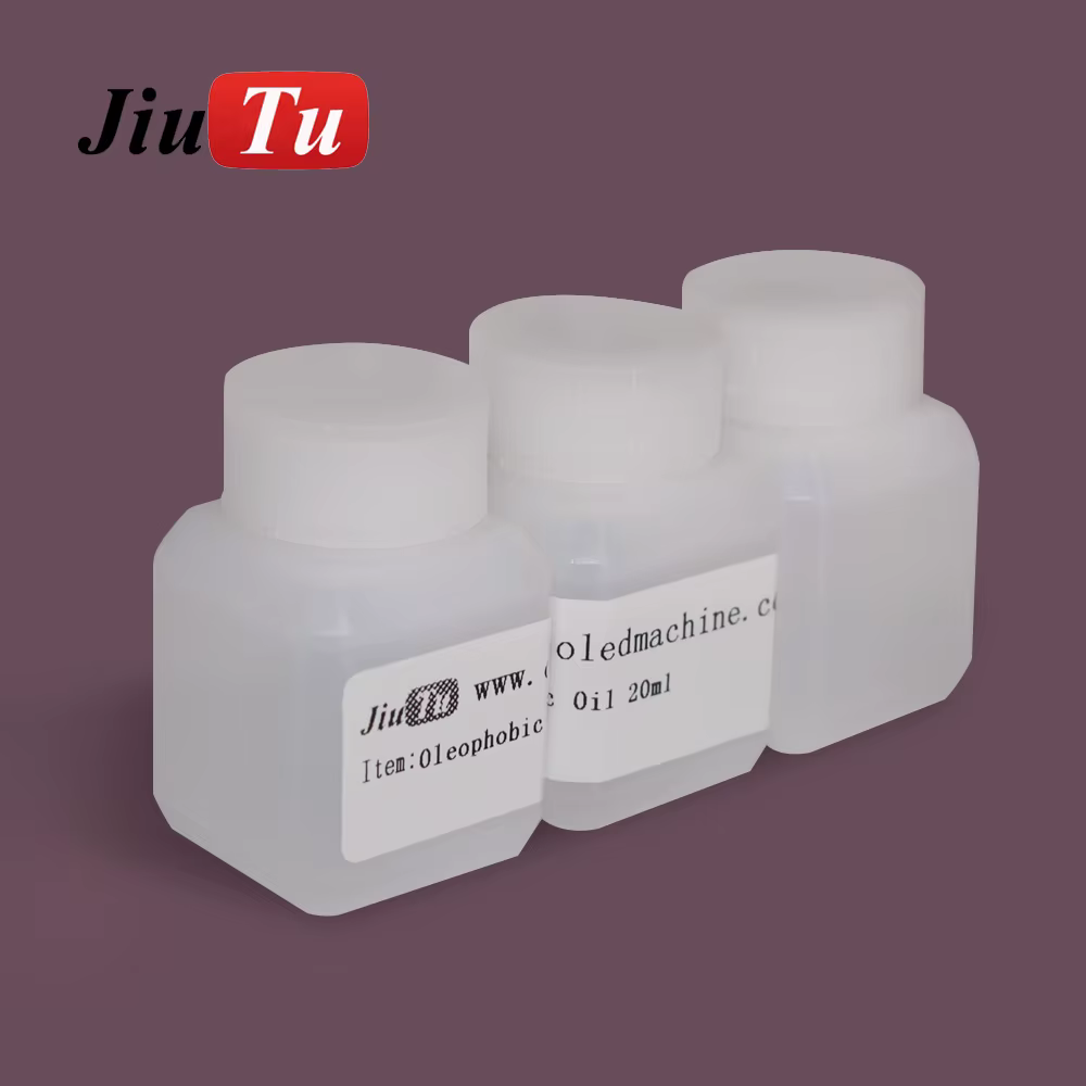 Huile oléophobe de 20ML pour la solution d'élimination des rayures de téléphone de machine de polissage