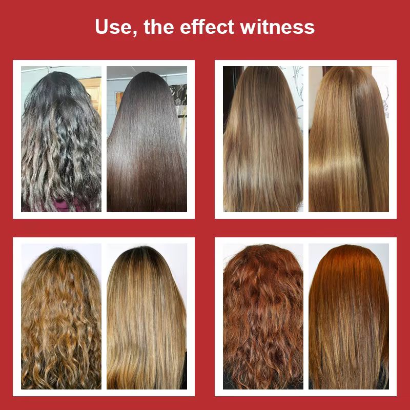 PURC traitement capillaire à la kératine brésilienne lissage réparation cheveux endommagés