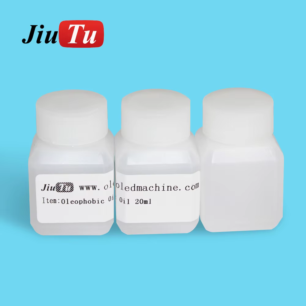 Huile oléophobe de 20ML pour la solution d'élimination des rayures de téléphone de machine de polissage