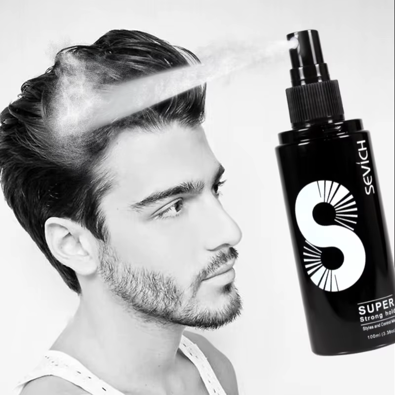 Sevich 100ml mode coiffure Spray usage quotidien unisexe forte fixation cheveux construction fibre rapide jetable