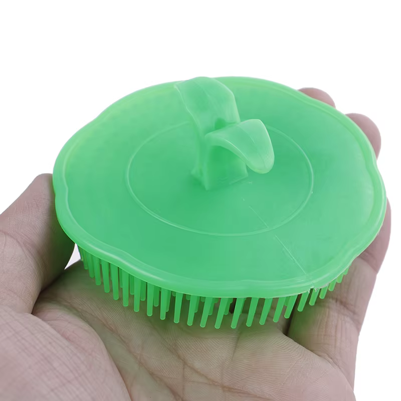 Brosse à shampooing anti-pelliculaire pour cuir chevelu