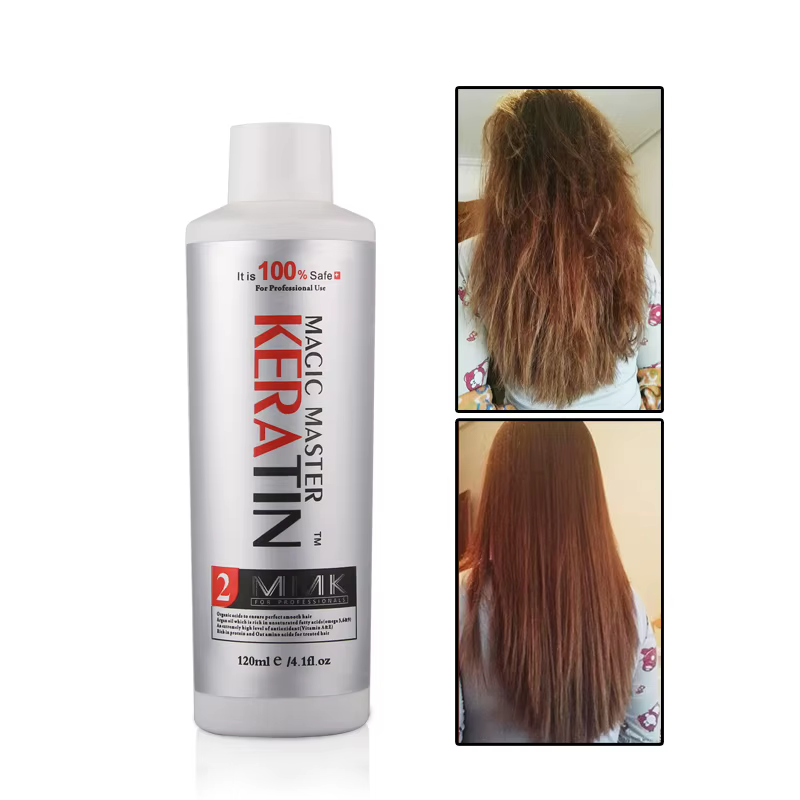 Kératine professionnelle odeur de noix de coco sans formaline 120ml traitement capillaire
