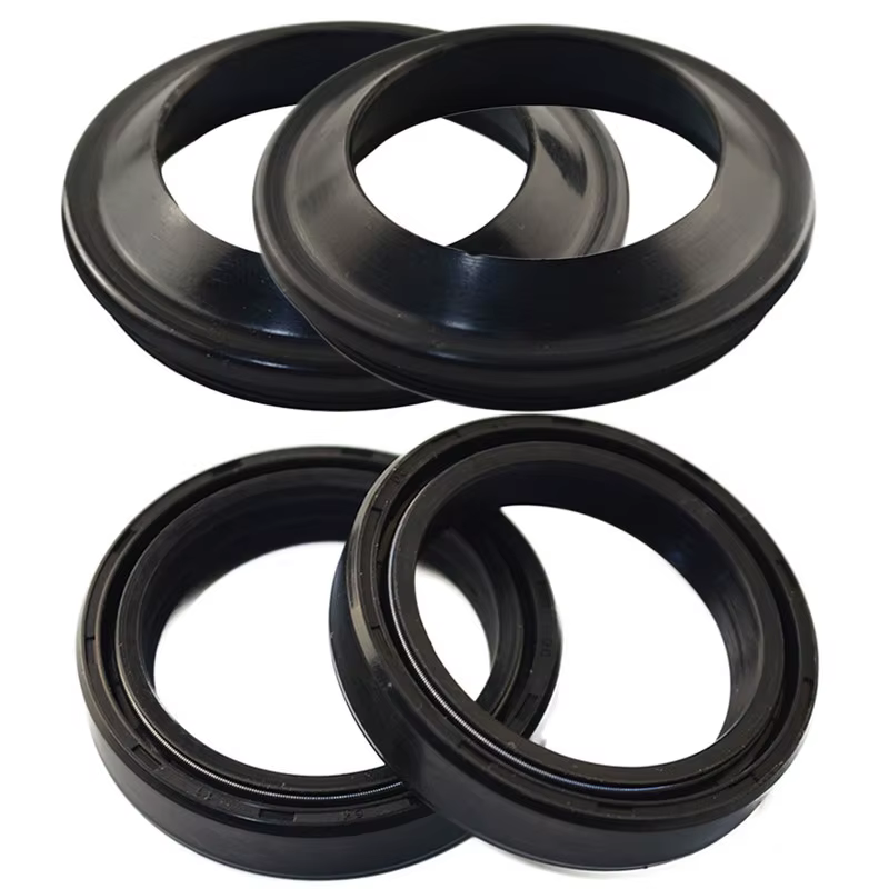 Amortisseur de fourche avant de moto, joint anti-poussière d'huile pour Harley ocia Street, Fat Bob FXDF, Low Rider Wide, Super Foetal de FXD Rocker, 49x60x11
