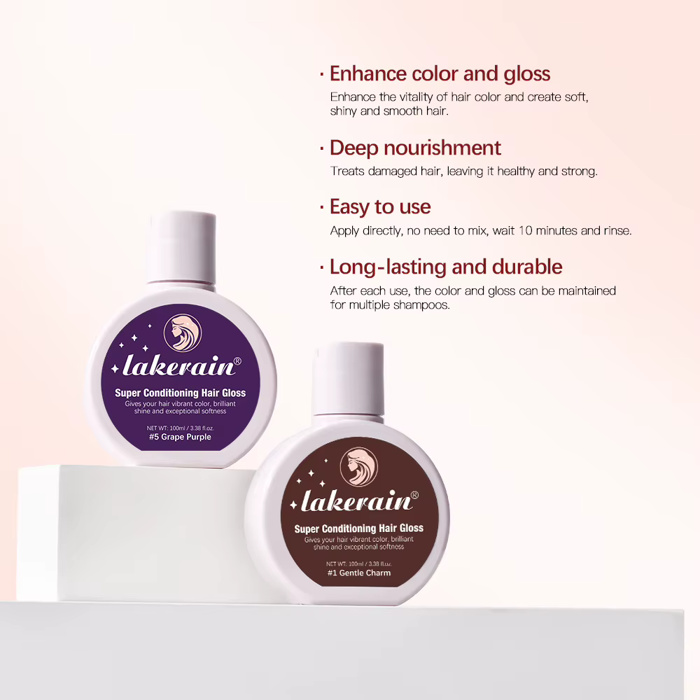 Gloss capillaire super revitalisant hydratant semi-permanent