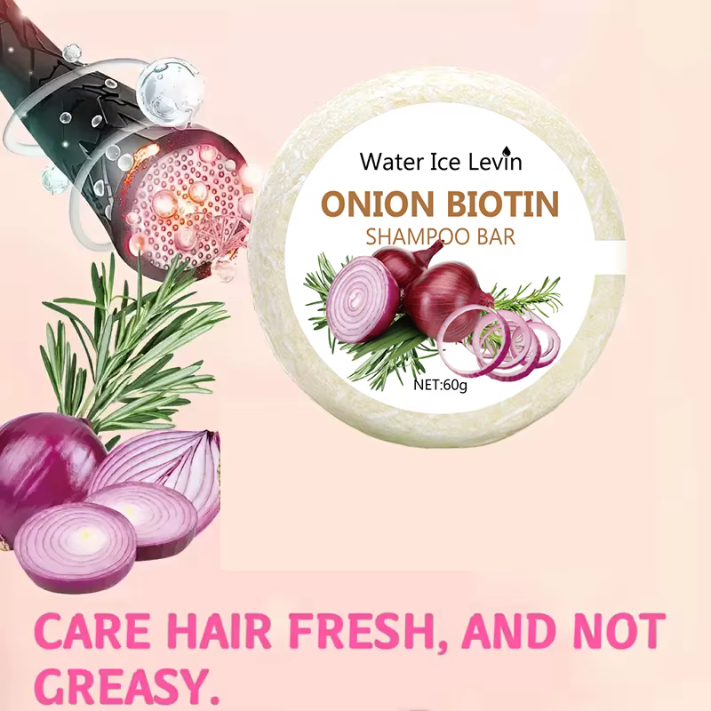 Barre de lavage capillaire à l'oignon et à la biotine - 60g