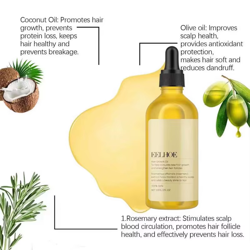 Huile essentielle de romarin Dense pour cheveux
