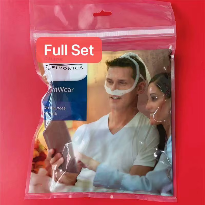 Masque CPAP Original Dreamwear pour Philips, Anti-ronflement, apnée du sommeil, masque Bipap automatique avec 4 coussins, couvre-chef gratuit