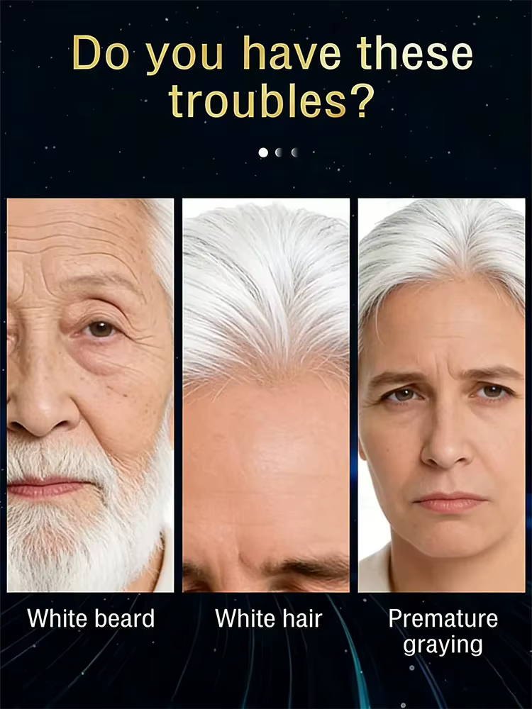 Les racines des cheveux sont entièrement nourries