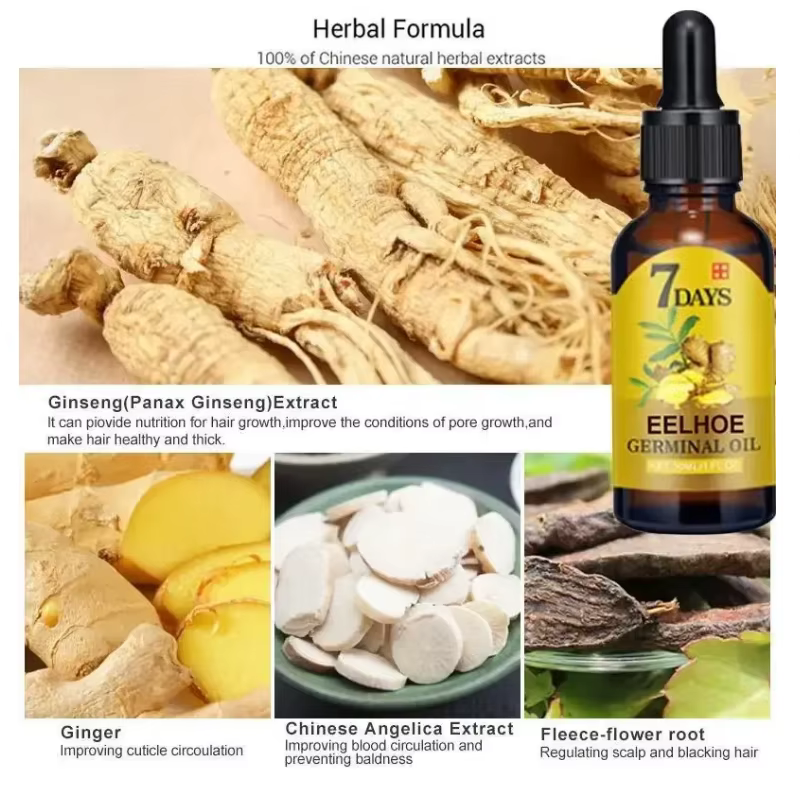 Sérum Huile Capillaire Croissance Rapide 7 Jours