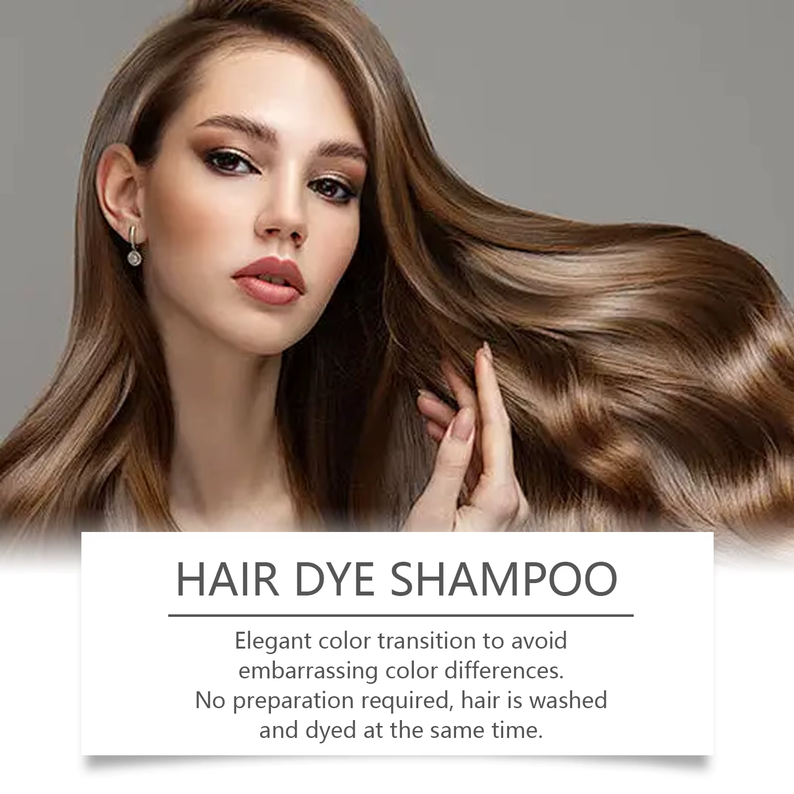 Shampooing colorant naturel pour cheveux