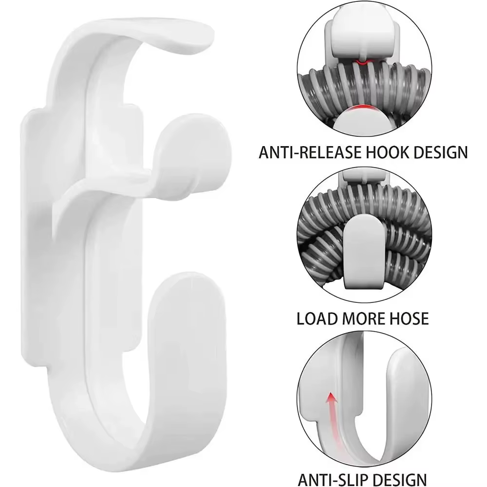 Support de tuyau CPAP avec fonction anti-déconnexion, crochet de masque CPAP et support de tube, organisateur de tuyau CPAP pour éviter les enchevêtrements du tuyau pour mieux dormir