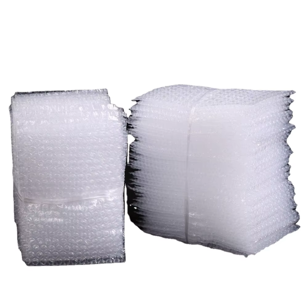 Enveloppe de courrier à grandes bulles, 25x35m, 50 pièces, pour emballage, sacs d'emballage d'expédition blancs, transparent, antichoc, vente en gros