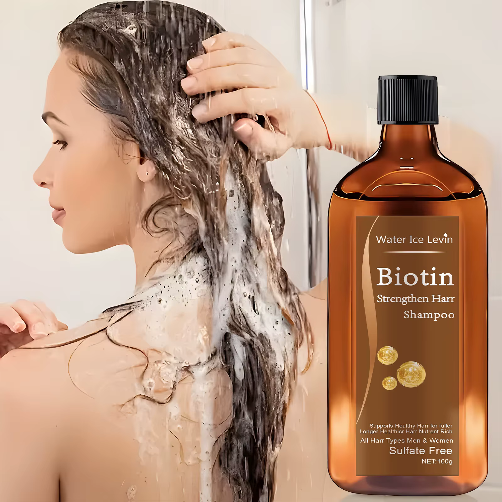 Shampoing anti-chute de cheveux pour hommes et femmes