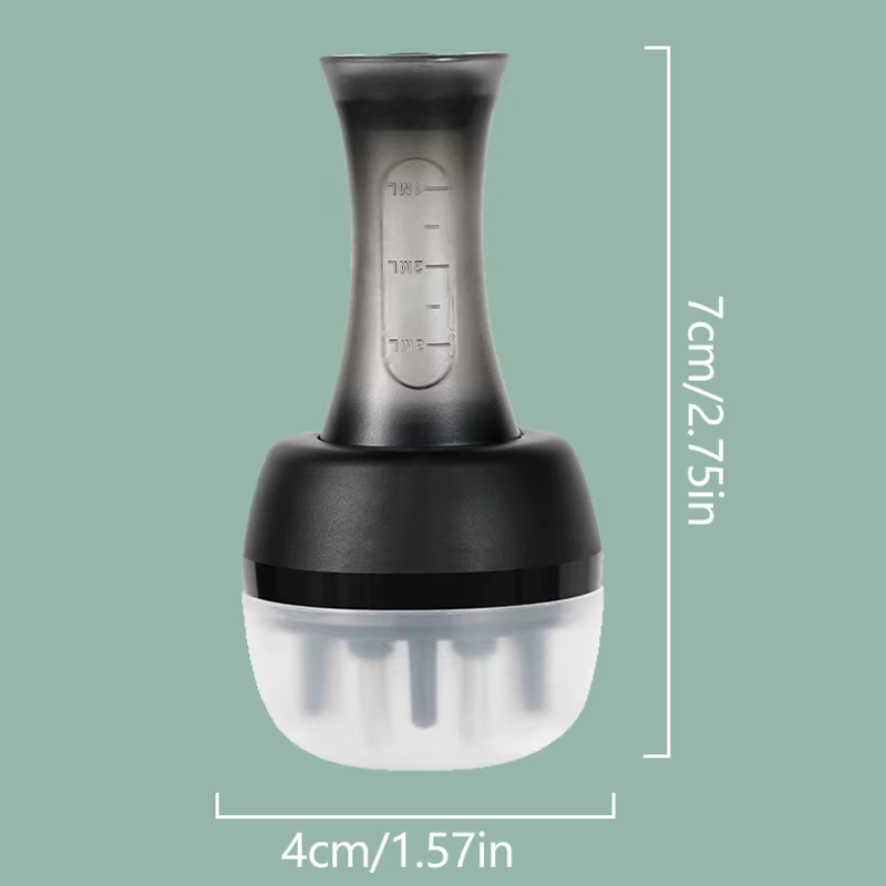 Peigne liquide applicateur de cuir chevelu