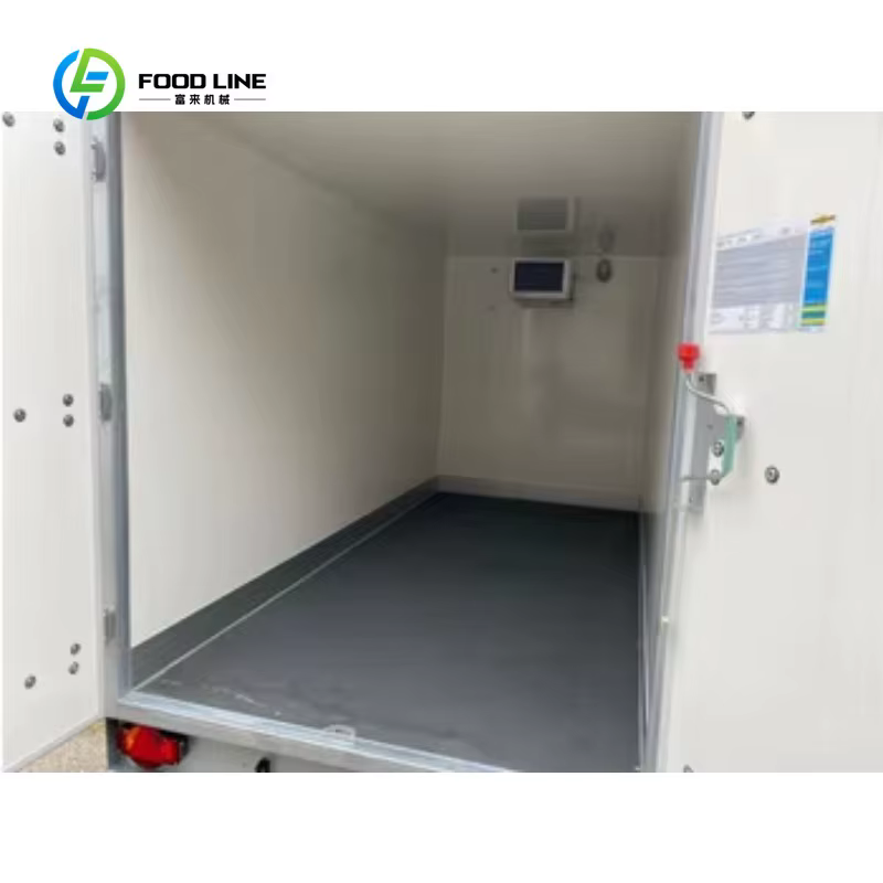 Remorque frigorifique personnalisée pour le transport de produits surgelés et réfrigérés