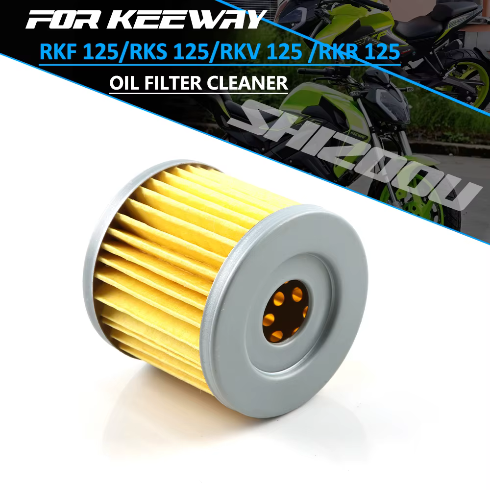 Pour KEEWAY RKF 125 filtre à huile RKF125 Keeway RKR 125 rkr125 RKV 125 rkv 200 RKS 125 pièces filtre à huile de moto nettoyant