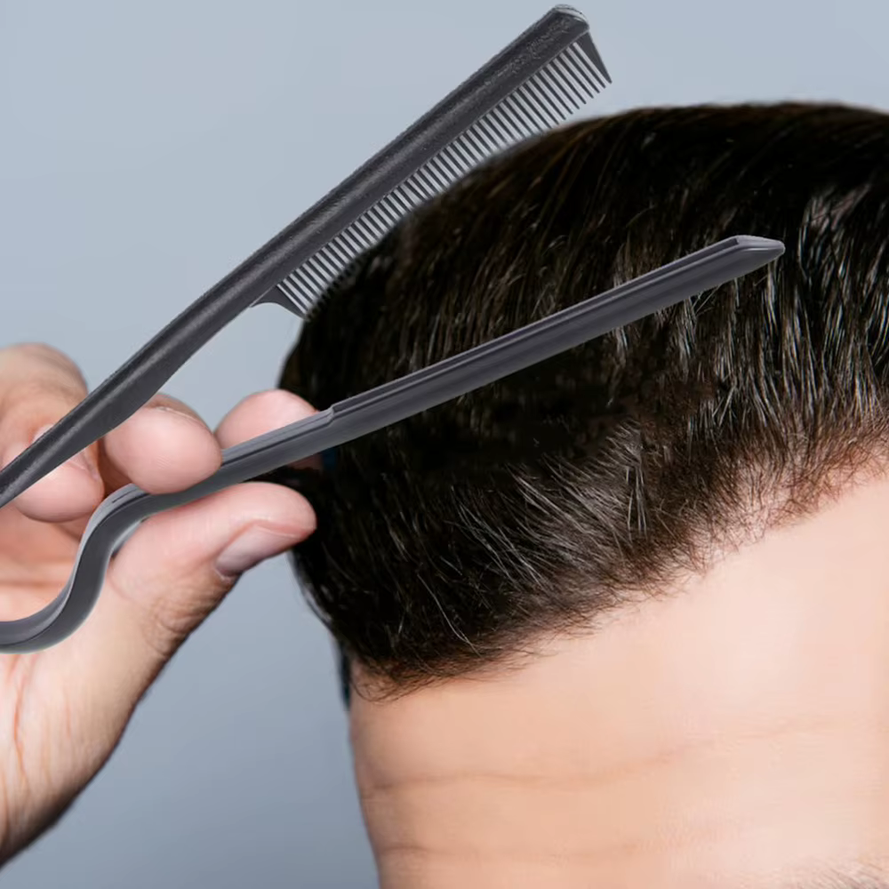 Peigne en V pour coiffure
