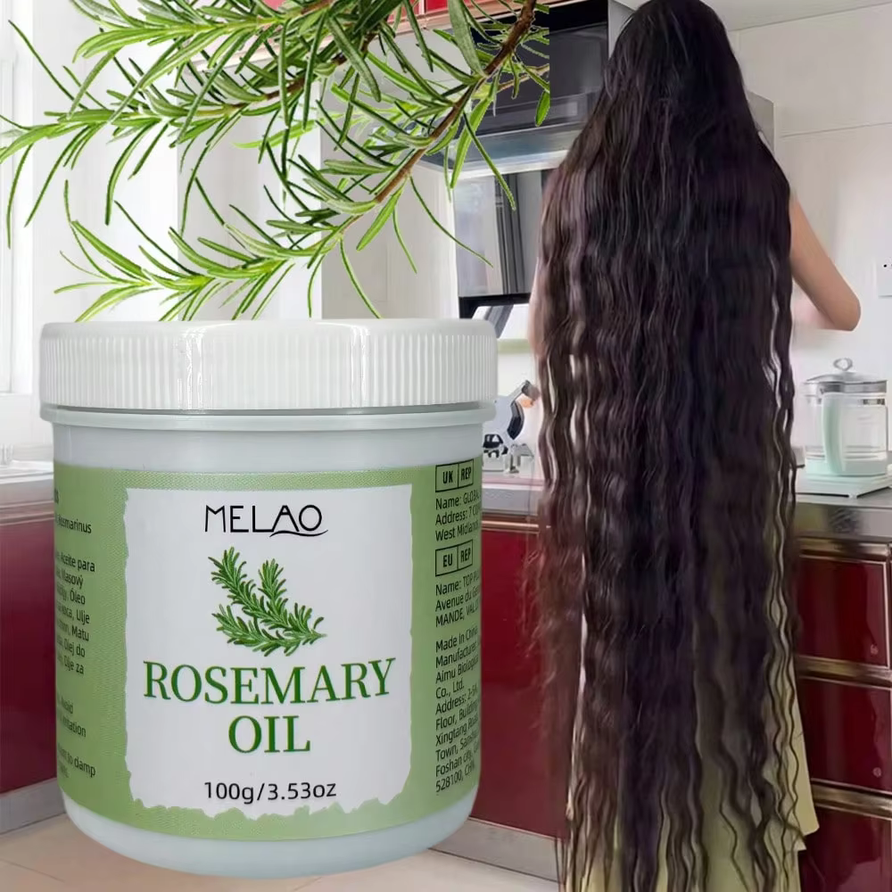 Huile de romarin pour cheveux