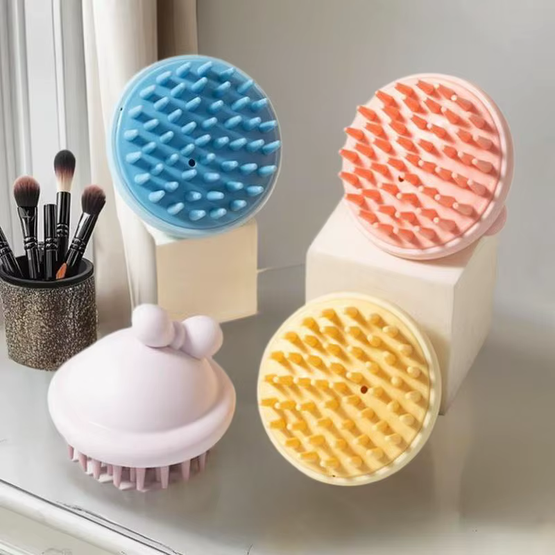 Shampoing cuir chevelu masseur de cheveux tête corps peigne de Massage