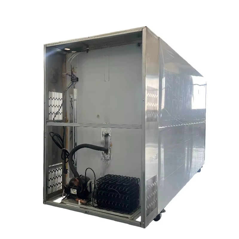 Congélateur Mortuaire Grande Taille Style Américain Personnalisé – Équipement Funéraire Écologique Réfrigérateur de Morgue Stockage à Froid pour