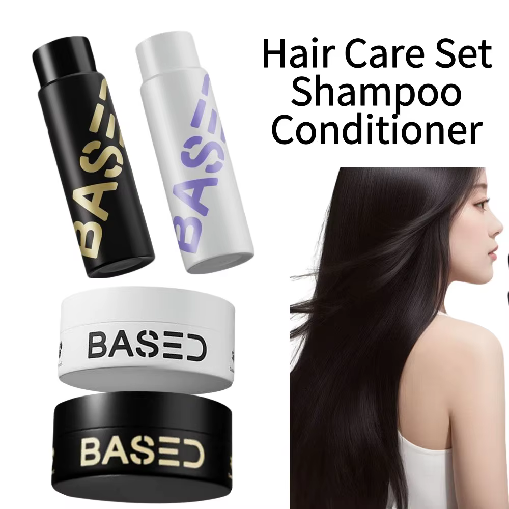 Kit de Soins Capillaires Homme Femme : Shampoing