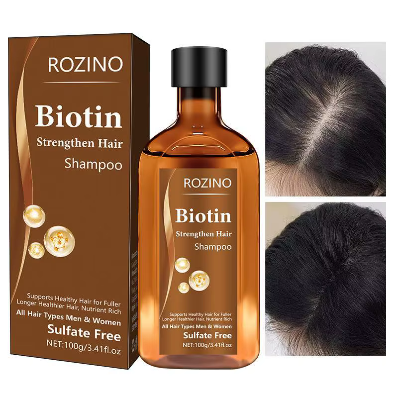 Shampoing à biotine pour la croissance des cheveux