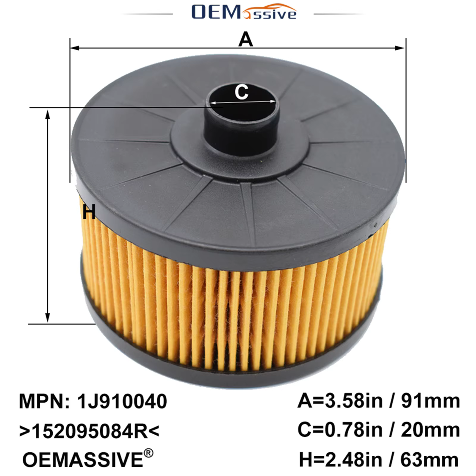 Filtre à Huile pour Renault Megane 2012 2013 2014 2015 2016 2017 2018 Scenic 2019-2016 1198cc oke goo 2019-2013, Moteur 1Grenoble cc