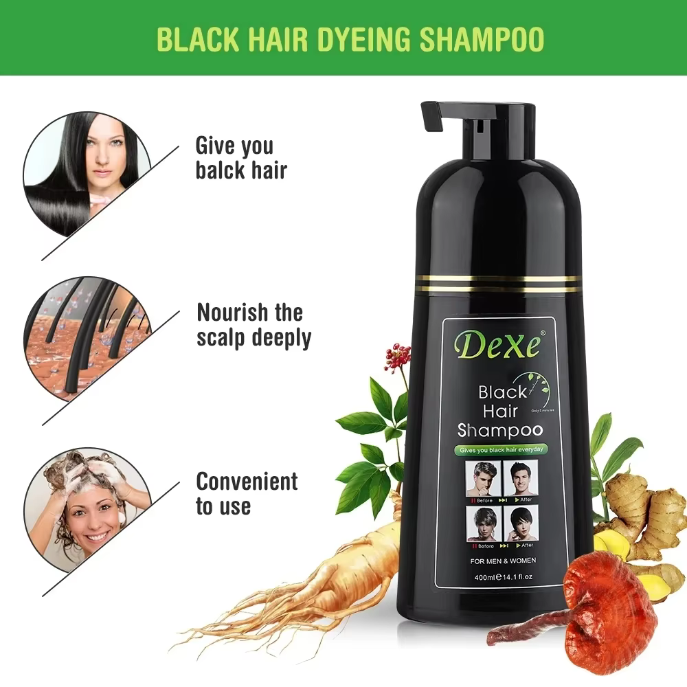 Shampoing teint noir 200/400ml