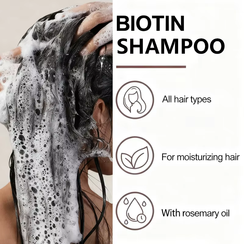 Shampoing à la biotine et à la kératine Water Ice Levin