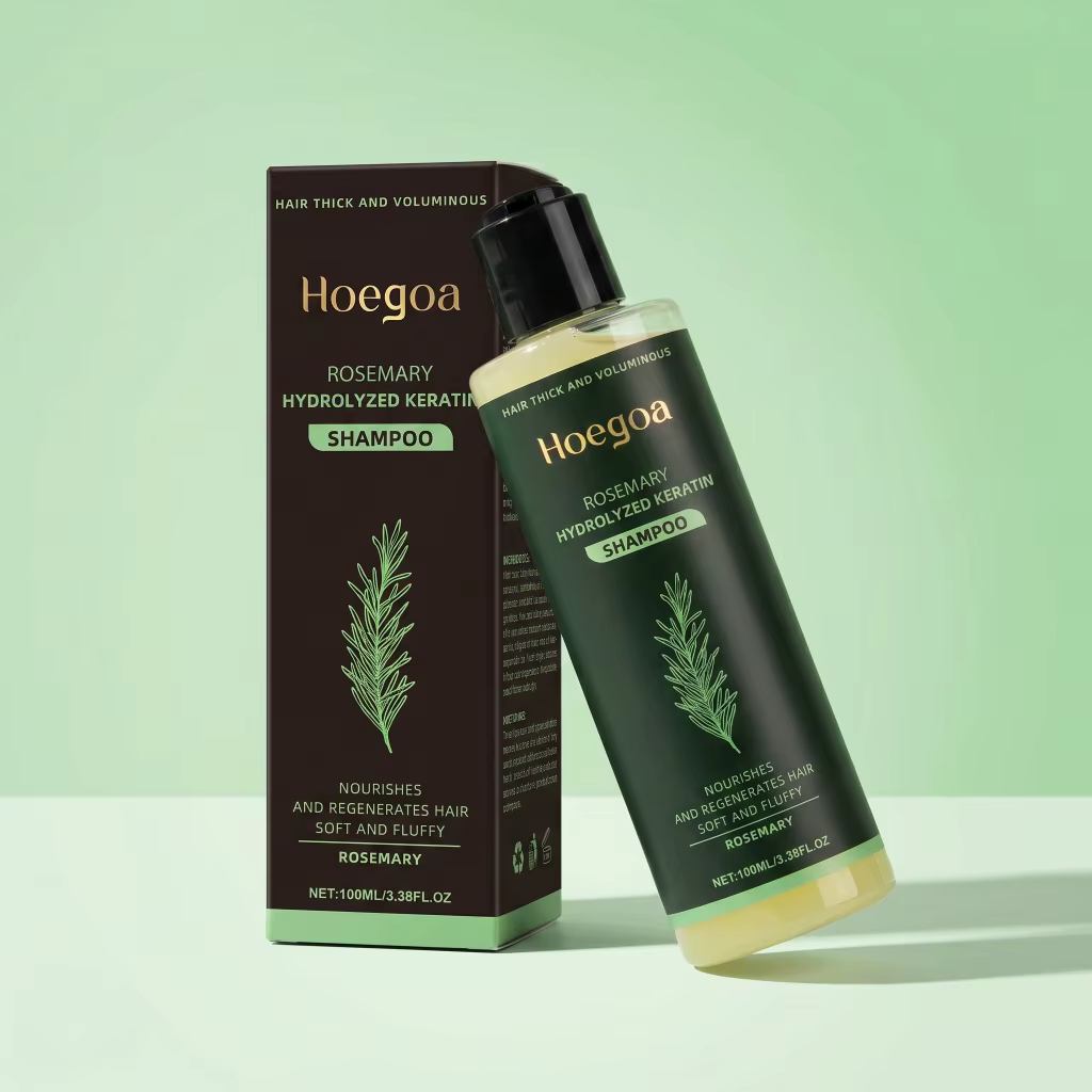Shampooing capillaire Hoegoa à la rosemarie