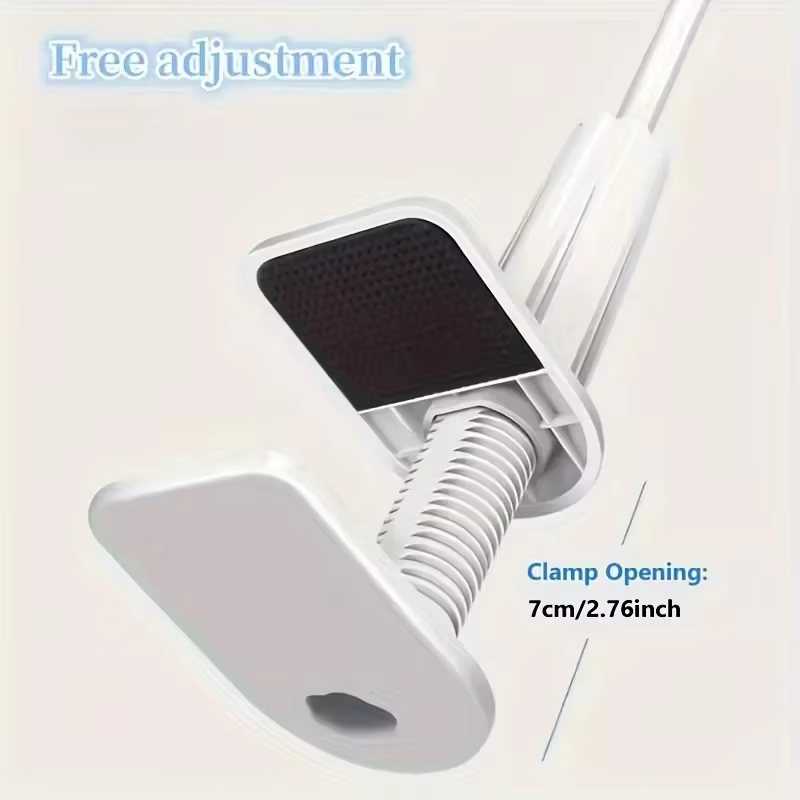 Un support de tuyau à fixer au lit, empêchant les enchevêtrements et les blocages, maintient le tuyau d'air en l'air, éloigné du visage et des bras, pour un sommeil réparateur.