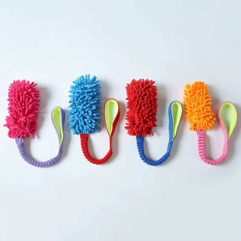 Balle à mâcher pour chien, corde colorée durable pour la mastication, jouet interactif pour animaux de compagnie, pour le nettoyage des dents et le jeu d'agressivité
