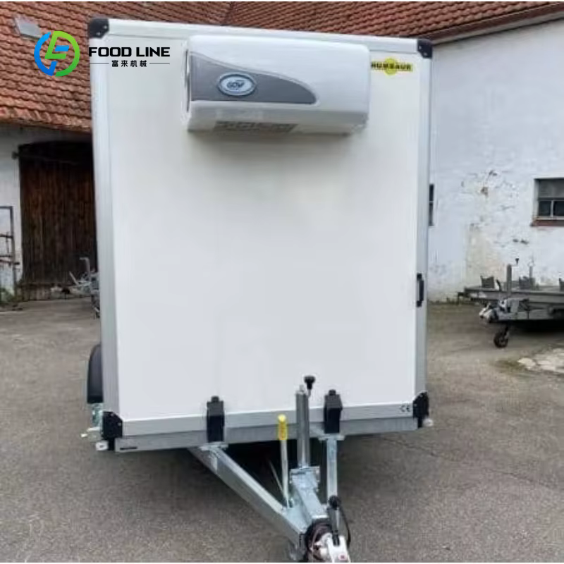 Remorque frigorifique personnalisée pour le transport de produits surgelés et réfrigérés